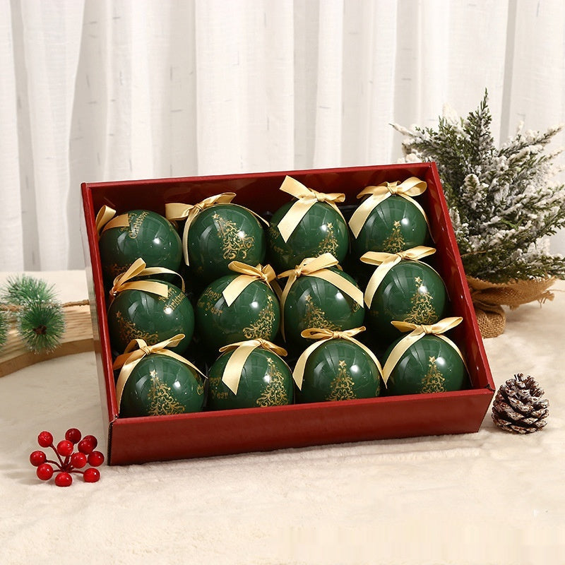 Exquisite Printing Christmas Christmas Tree Ornament Ball - Bellarte Enchanté Exquisite Printing Christmas Christmas Tree Ornament Ball